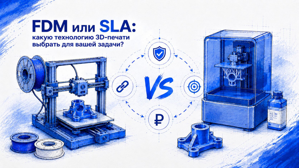 FDM или SLA
